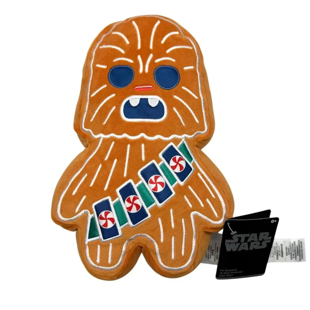 NWT Star Wars Chewbacca Gingerbread Cookie Plush